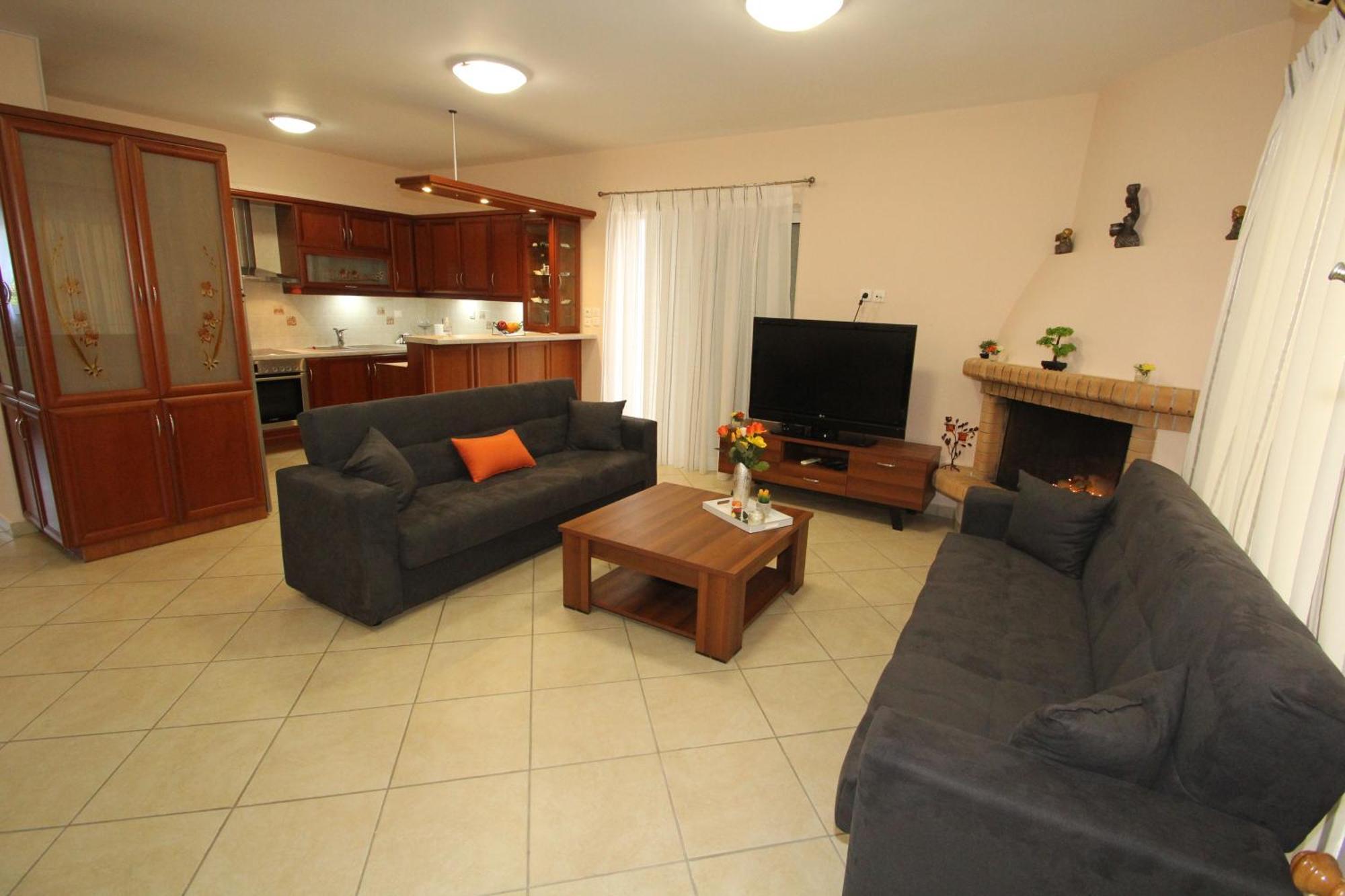 Spacious Country Apartment Враврона Екстер'єр фото