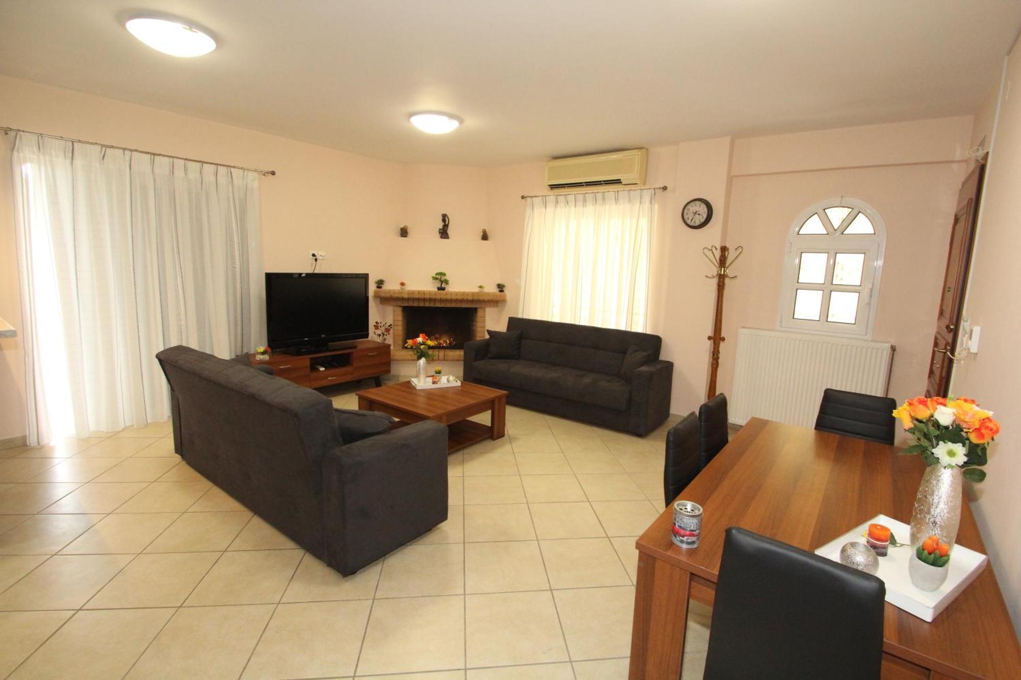 Spacious Country Apartment Враврона Екстер'єр фото